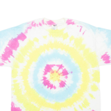 JERZEES Mens Tie Dye T-Shirt Yellow L