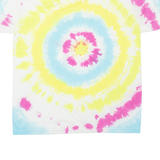 JERZEES Mens Tie Dye T-Shirt Yellow L
