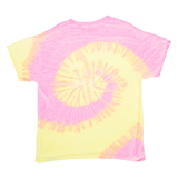 GILDAN ClearWater Beach Florida Womens Tie Dye T-Shirt Pink USA L