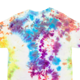 GILDAN Mens Tie Dye T-Shirt Yellow M
