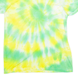 AMERICAN EAGLE Womens Tie Dye T-Shirt Green M