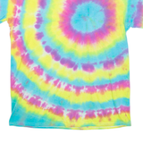 GILDAN Mens Tie Dye T-Shirt Purple M