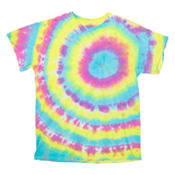 GILDAN Mens Tie Dye T-Shirt Purple M