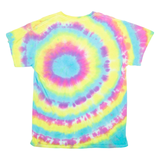 GILDAN Mens Tie Dye T-Shirt Purple M