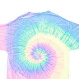 GILDAN Santa Rosa Beach Mens Tie Dye T-Shirt Yellow USA XL
