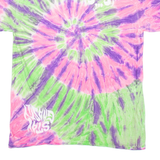 DYENAMITE Stay Ghastly Womens Tie Dye T-Shirt Pink M