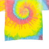 YAZBEK Massey's Landing Mens Tie Dye T-Shirt Yellow L