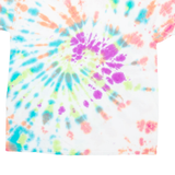 HANES Mens Tie Dye T-Shirt White L