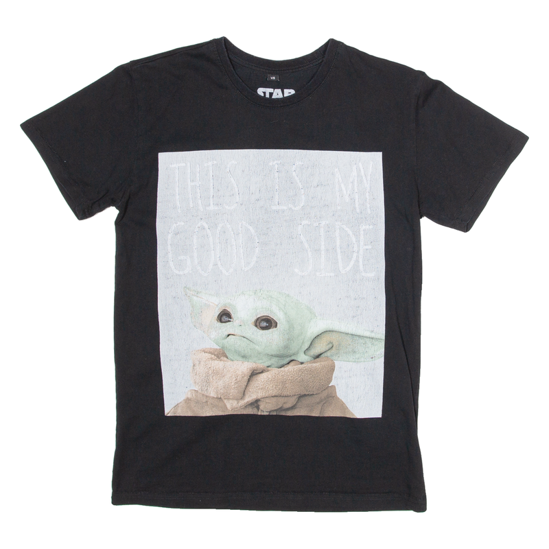 STAR WARS Mens T-Shirt Black XS
