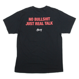 GILDAN Flizzy Mens Band T-Shirt Black L