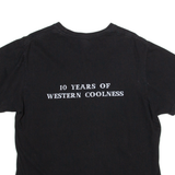 STEDMAN The West 10 Mens T-Shirt Black M
