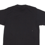 FRUIT OF THE LOOM Mens Band T-Shirt Black M