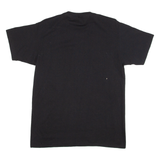 FRUIT OF THE LOOM Mens Band T-Shirt Black M