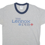 GILDAN The Lennox Pub Womens T-Shirt Grey M