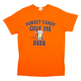 Mens T-Shirt Orange M