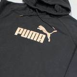 PUMA Womens Black Hoodie UK 12