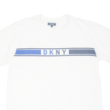 DKNY Mens T-Shirt White L