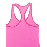 NIKE Dri Fit Womens Vest Pink Sleeveless XS