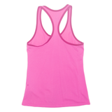 NIKE Dri Fit Womens Vest Pink Sleeveless XS