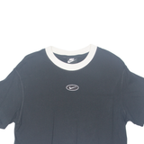 NIKE Cropped Womens T-Shirt Black S