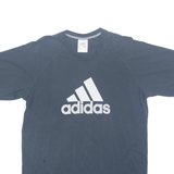 ADIDAS Mens T-Shirt Blue L