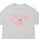 TOMMY HILFIGER Tommy Jeans Regular Fit Mens T-Shirt Grey L