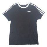 ADIDAS Mens T-Shirt Black M