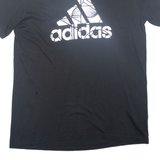 ADIDAS Mens T-Shirt Black L