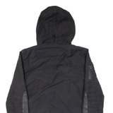 SANDRO Sherpa Lined Womens Jacket Blue Hooded S