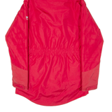 HELLY HANSEN Insulated Workwear Womens Rain Jacket Red Hooded S