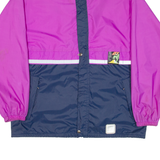 FUTURA Mens Shell Jacket Blue Hooded Colourblock M