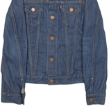 LEVI'S Womens Denim Jacket Blue XS