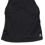 REEBOK Womens Sports Vest Black Sleeveless XS
