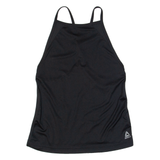 REEBOK Womens Sports Vest Black Sleeveless XS