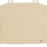 HOLLISTER Womens Cropped Vest Beige Sleeveless M