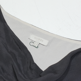 HOBBS LONDON Womens Printed Top Cream Sleeveless Silk Paisley UK 10