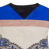 HOBBS LONDON Womens Printed Top Cream Sleeveless Silk Paisley UK 10