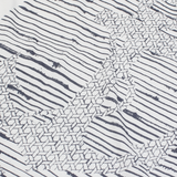 ALL SAINTS Hook Tee Womens Oversized Vest White Sleeveless Striped UK 10