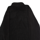 NFL Las Vegas Raiders Mens Patterned Fleece Black Colourblock 1/4 Zip L