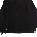 NFL Las Vegas Raiders Mens Patterned Fleece Black Colourblock 1/4 Zip L