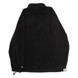NFL Las Vegas Raiders Mens Patterned Fleece Black Colourblock 1/4 Zip L