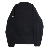NIKE The Valley Mens Fleece Black 1/4 Zip S