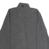 TIMBERLAND Mens Fleece Grey 1/4 Zip M