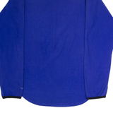 NIKE Mens Fleece Blue 1/2 Zip 90s XL