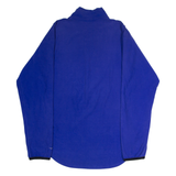 NIKE Mens Fleece Blue 1/2 Zip 90s XL