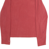 THE NORTH FACE Womens Fleece Pink 1/4 Zip M