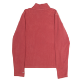 THE NORTH FACE Womens Fleece Pink 1/4 Zip M