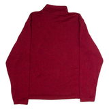 WRANGLER Mens Fleece Red 1/4 Zip XL