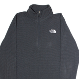 THE NORTH FACE Mens Fleece Grey 1/4 Zip M