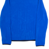 NAUTICA Mens Fleece Blue 1/4 Zip S